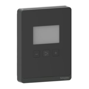 Sensor Temp LCD Analógico OPT Negro