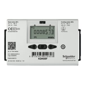 Cont Frío/Calor Deluxe Q1,5 m³/h (R½ Brass) Impulsión