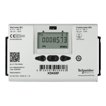 Cont Frío/Calor Deluxe Q15 m³/h (DN50 Brida Stainless steel) Impulsión